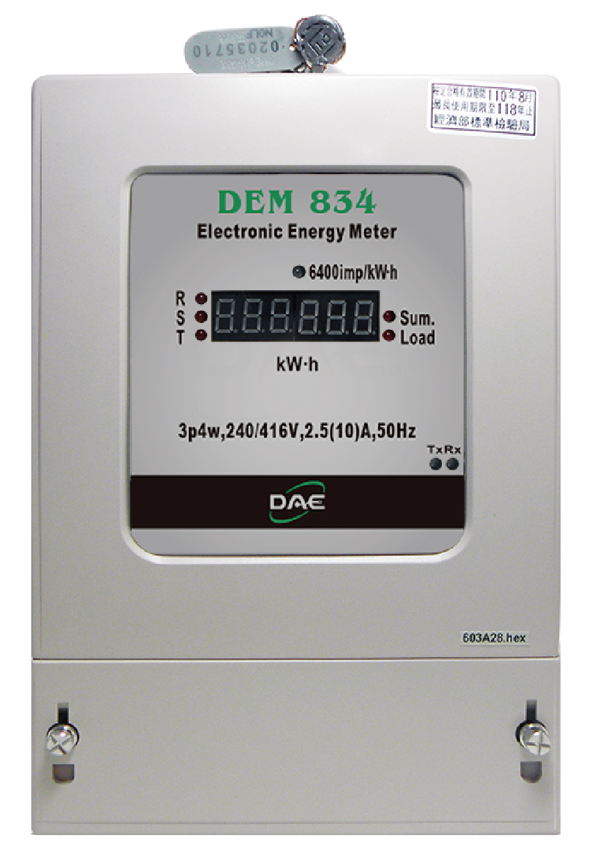 DEM834 revenue meter